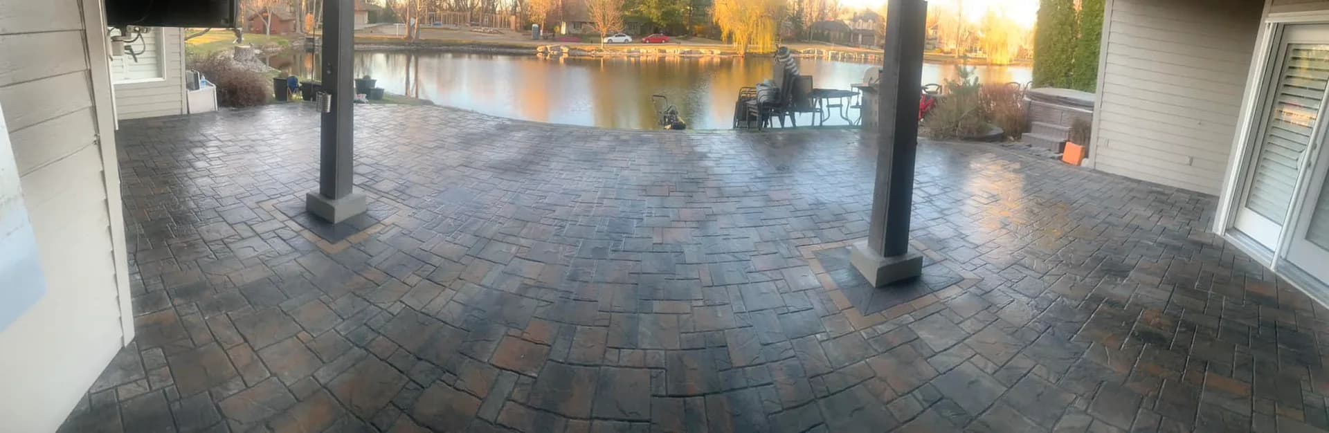 boise bench idaho custom patio stamped concrete photo 4