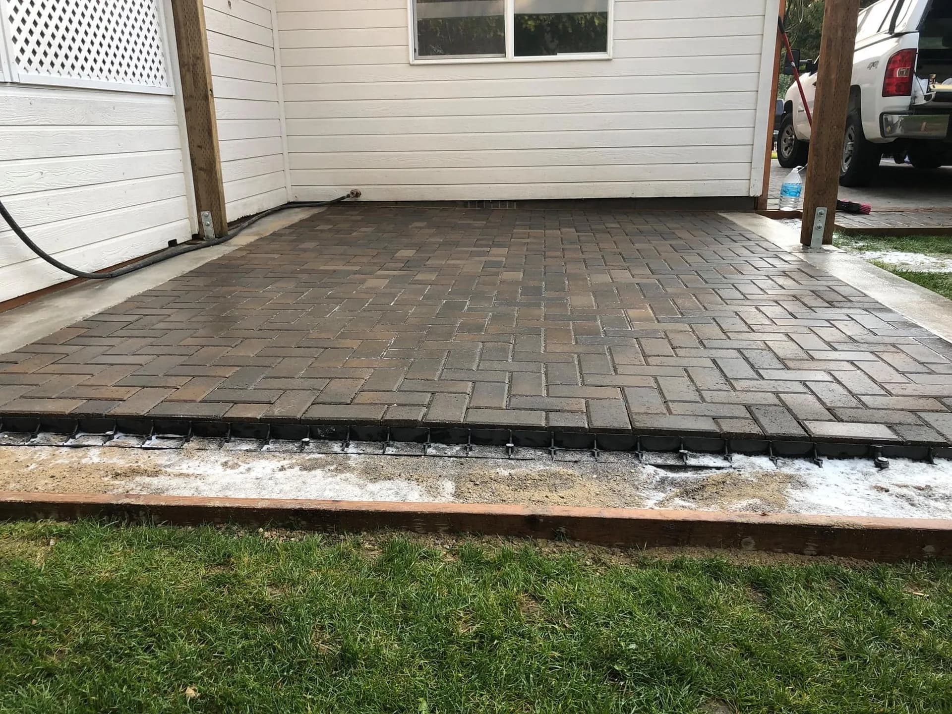 boise north end idaho custom paver patio addition photo 1