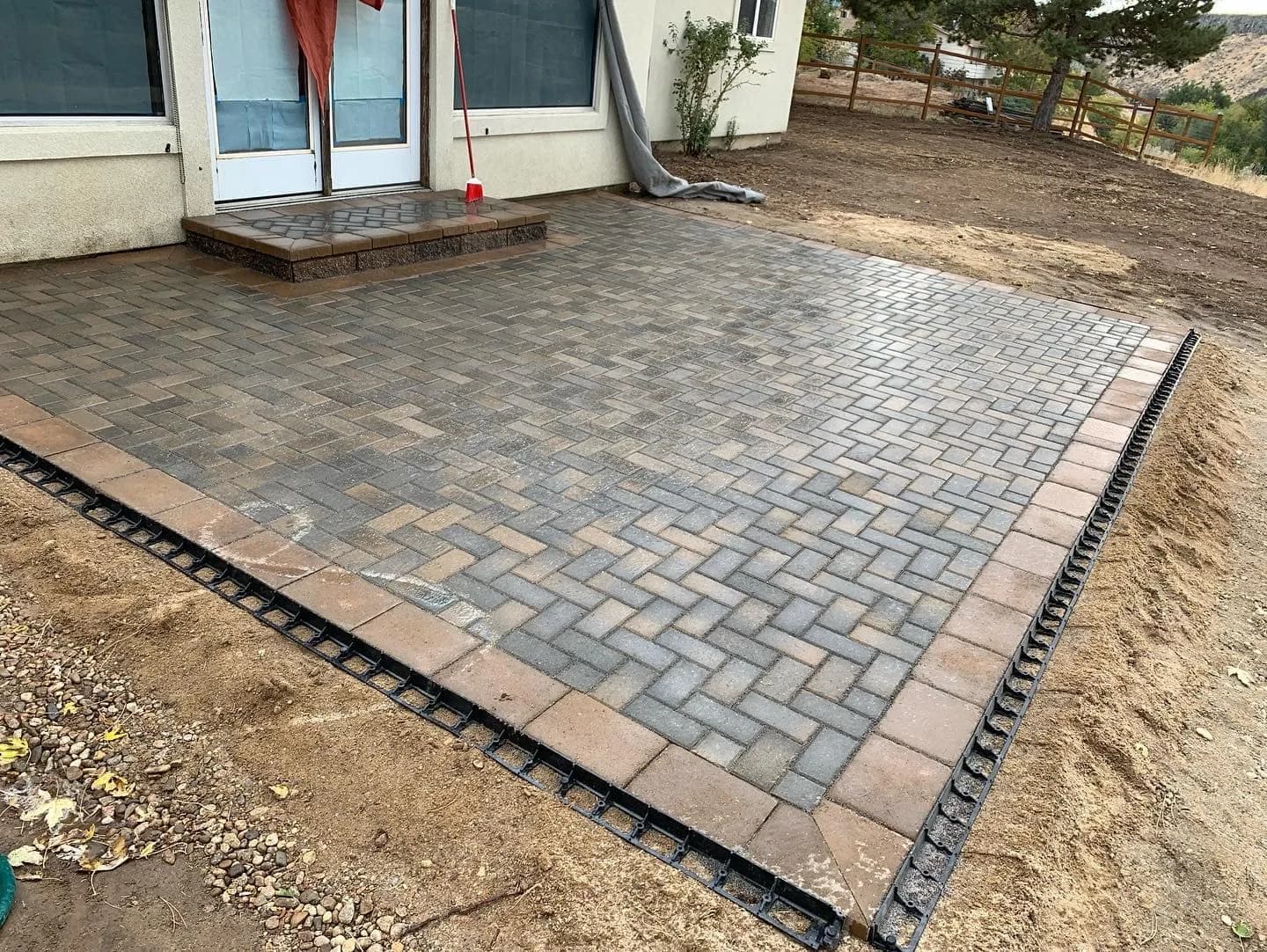 meridian idaho pavers patio backyard patio photo 4