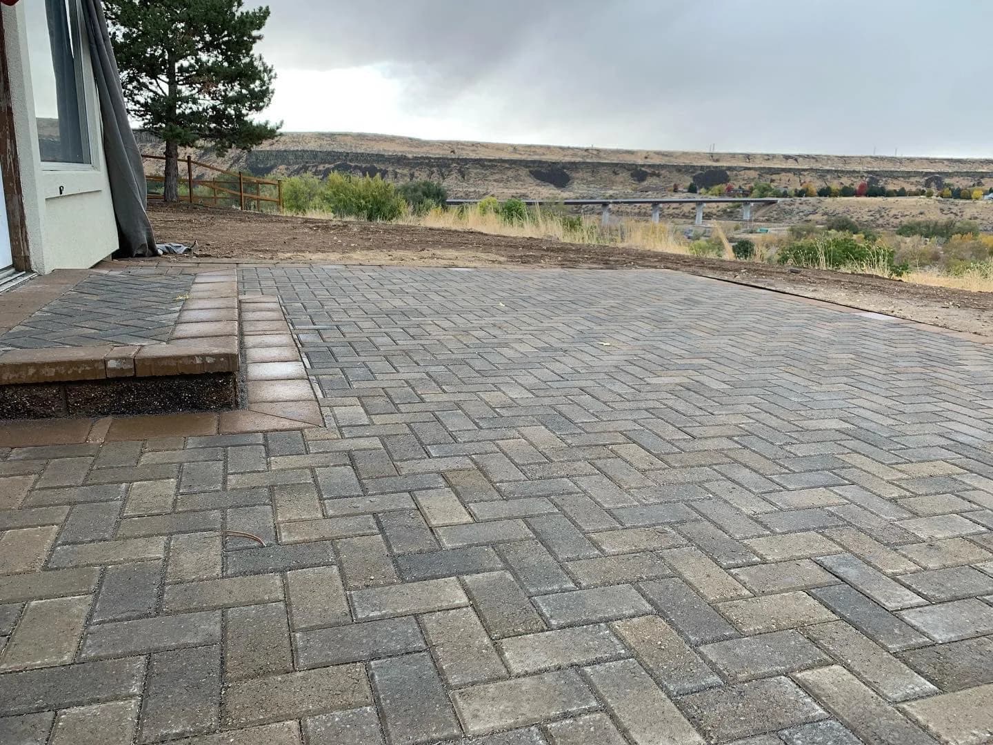 meridian idaho pavers patio backyard patio with pavers photo 6