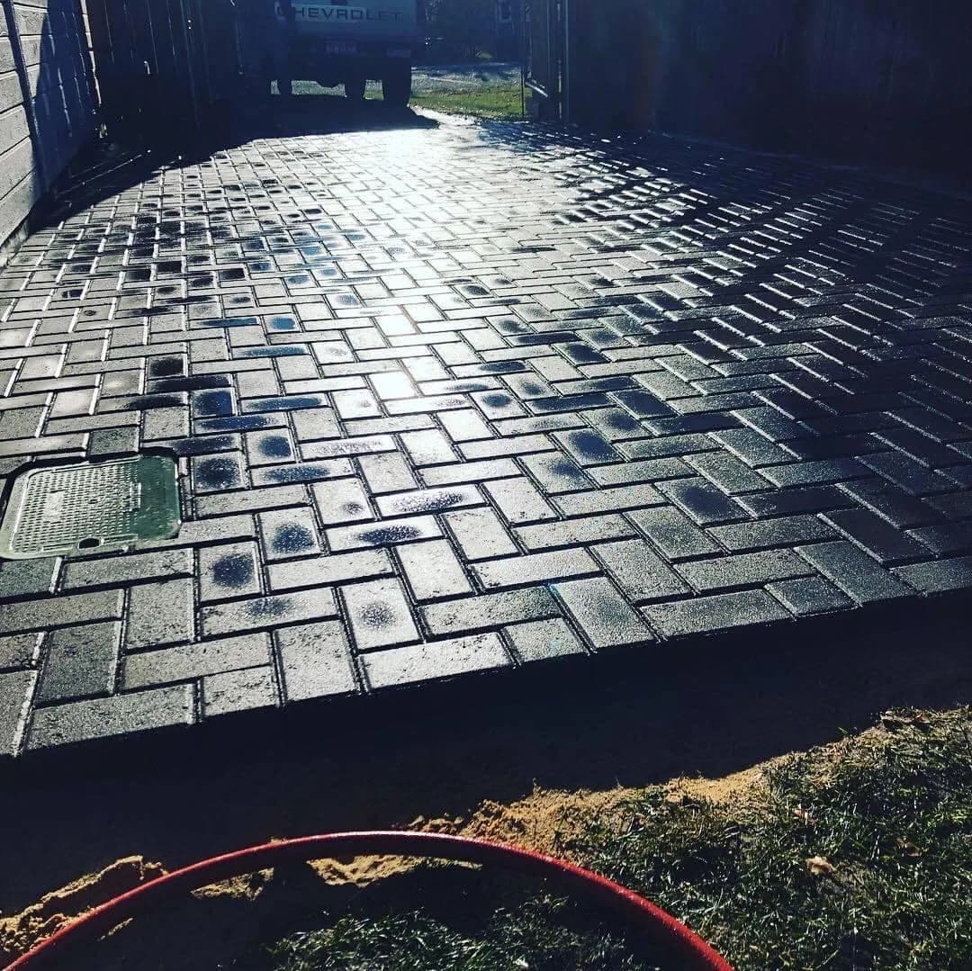 nampa idaho paver rv driveway custom photo 1